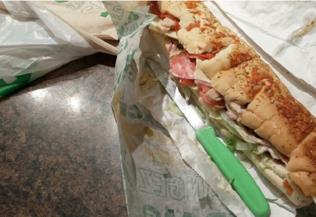 三文治，刀，Subway