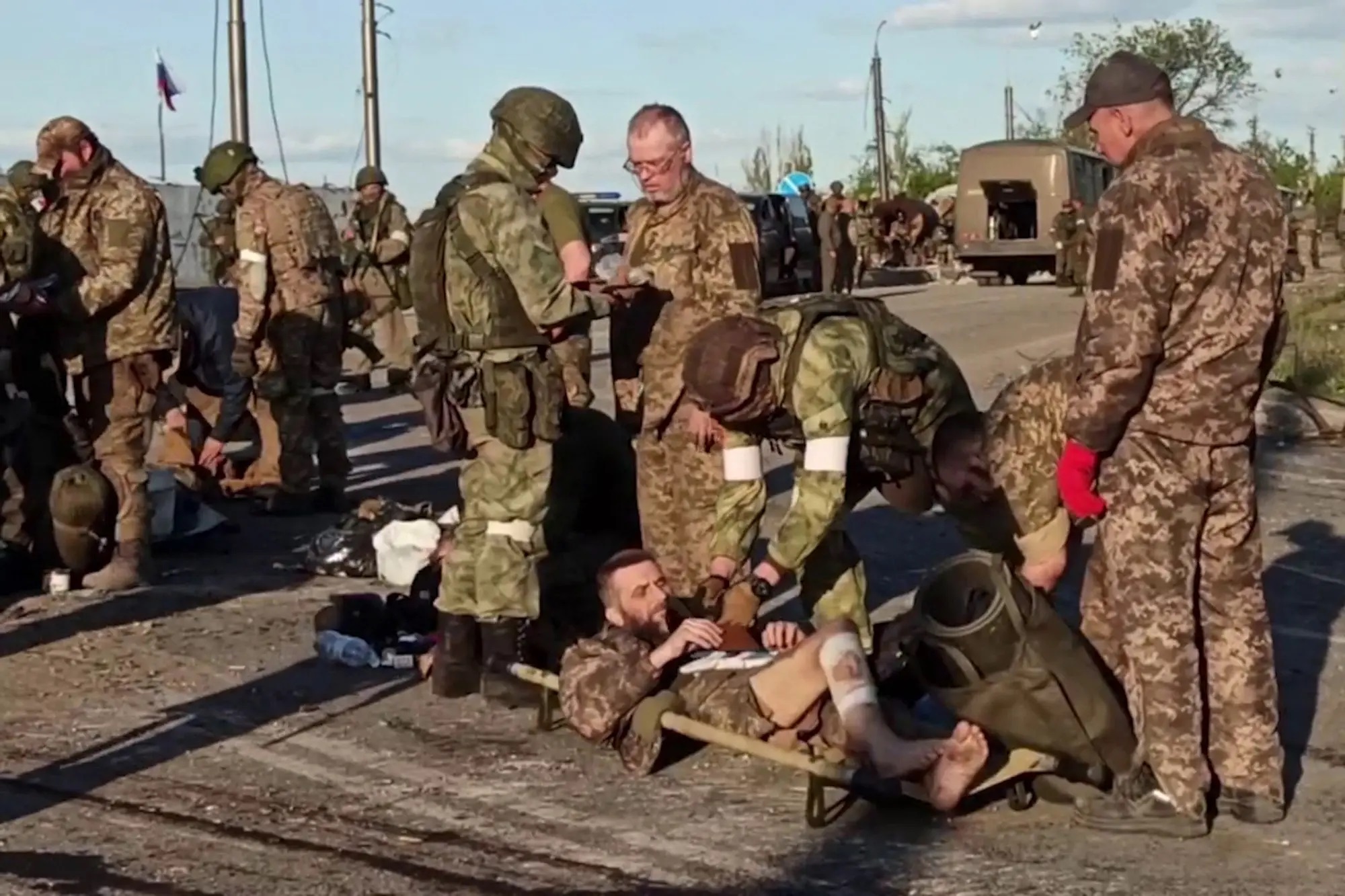 战俘，Russia Invasion Ukraine