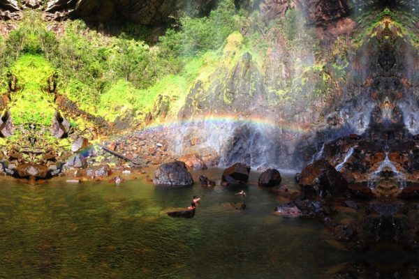 拥有迷人“彩虹瀑布”的彭亨州林明（Sungai Lembing）。