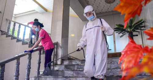 ◤全球大流行◢ 持续呈减少趋势 朝鲜新增3540宗发烧病例