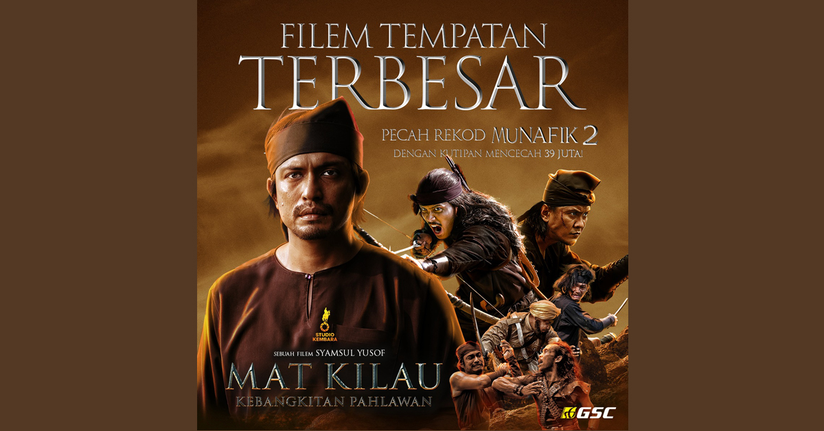 Mat Kilau,票房,卖座,电影,Movie,Cinema