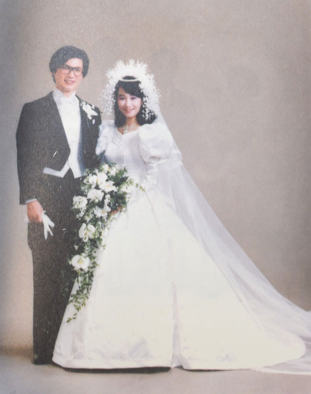 陈美龄与金子力于1986年结婚。