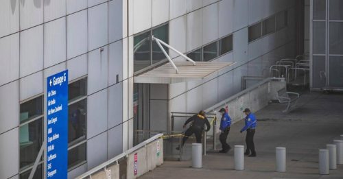 旧金山国际机场 因炸弹威胁疏散人群