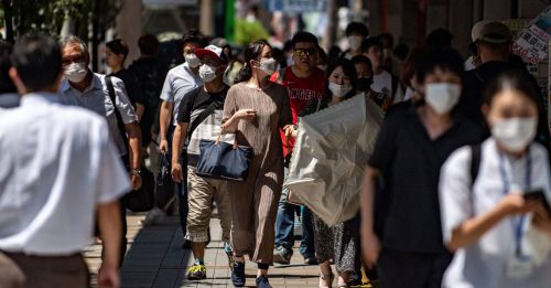 ◤全球大流行◢ 日本再增19万确诊 疫情以来第2高