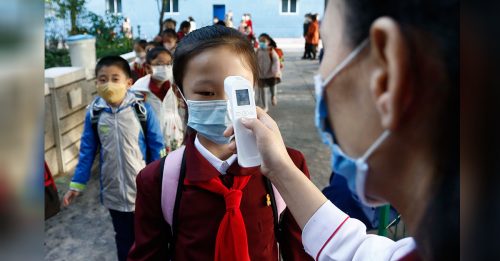 ◤全球大流行◢ 朝鲜首次报告 无新增发烧病例