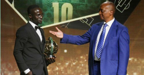 再次压倒萨拉赫  马内2膺非洲足球先生