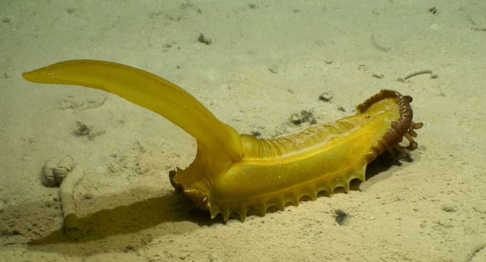 在5100公尺海底深处发现的生物之一，被称为