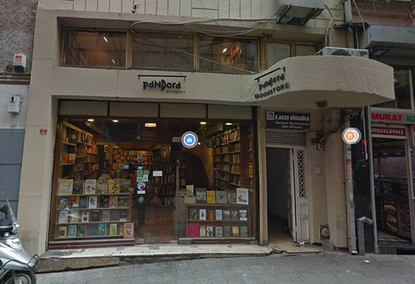 pandora bookstore İstanbul 伊斯坦布尔 潘朵拉 书店