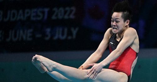 ◤世界游泳锦标赛◢女单人3公尺跳板 王格盈无缘半决赛
