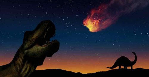 恐龙灭绝之谜 最新研究：2次小行星撞击地球有关