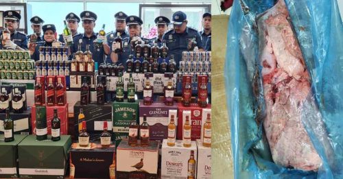 关税局大破千万走私案 包括一拖格罗厘的牛肺