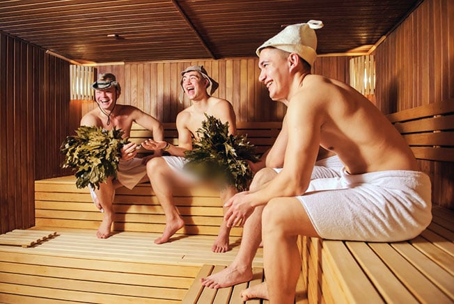 桑拿是芬兰传统。（档案照）