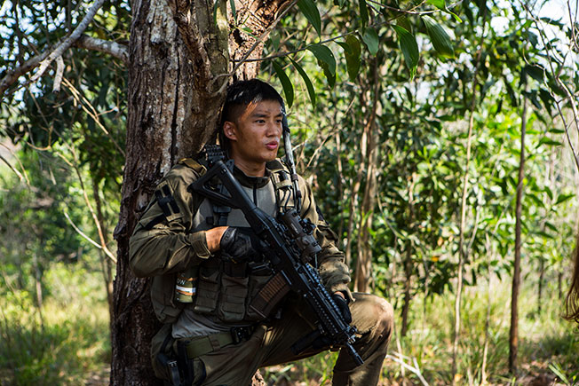 陈泽耀在《Air Force The Movie》饰演空军“Hujan”。