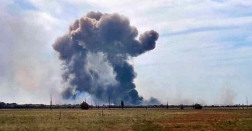 克里米亚俄军基地爆炸1死8伤 乌克兰否认施袭