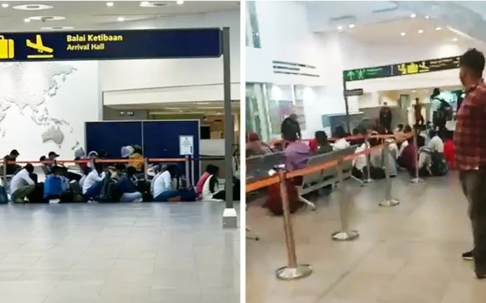 网友指控印度游客在吉隆坡国际机场遭无理对待，但凯鲁再米否认此事。（取自“自由今日大马”）
