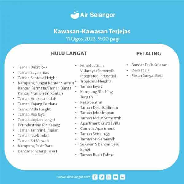 KL,selangor,no water
