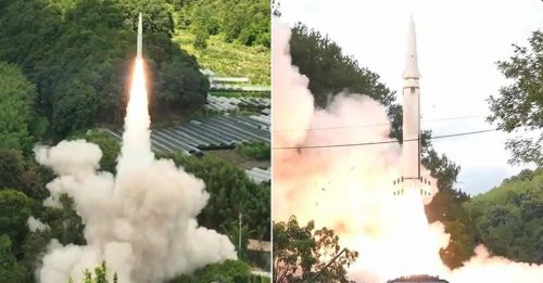 ◤台海风云◢中国4枚飞弹首次穿越台湾！台国防部：不构成危害
