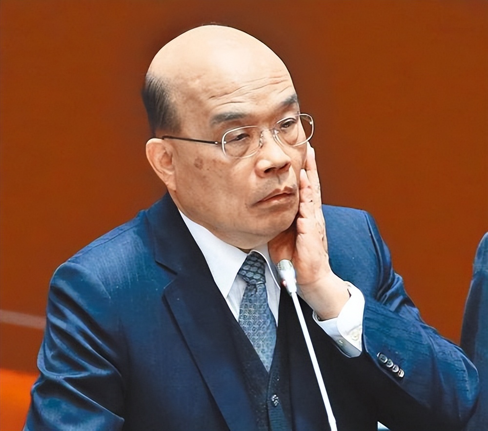 台湾行政院长苏贞昌。