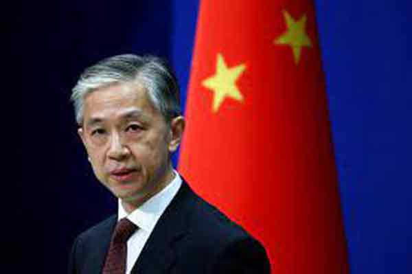 中国外交部发言人汪文斌。