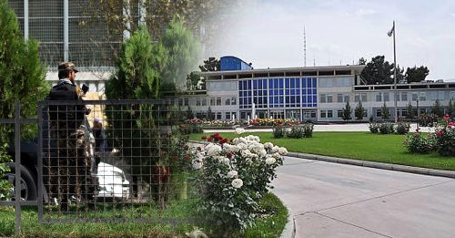 俄驻阿富汗使馆遇袭 炸弹客大门前引爆 2死11伤