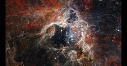 韦伯太空望远镜 拍摄到“蜘蛛星云”