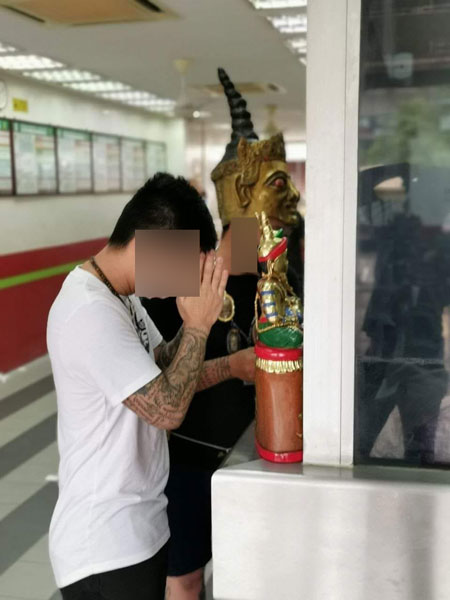 投注站,泰国神像