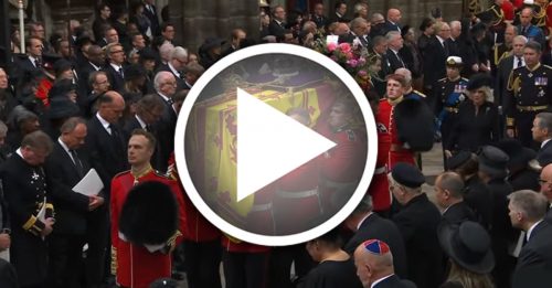 ◤英女王驾崩◢ 英女王国葬仪式揭幕 灵柩移入西敏寺