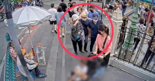 游曼谷 當心！ 3扒手夾攻 女遊客痛失5千財物