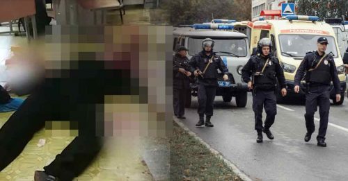 ◤Part 4◢ 俄学校枪击案15死 普汀谴责  没人性恐袭