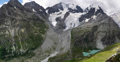 瑞士冰川消融 速度创新纪录