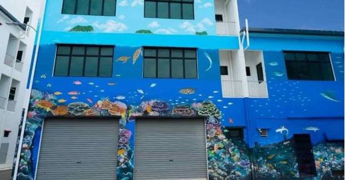 丰盛港有最大海洋壁画 列大马纪录大全
