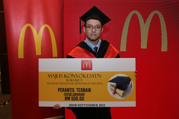 麦当劳,大马麦当劳,McDonald's Malaysia,培训,就业,学徒培训计划,餐饮