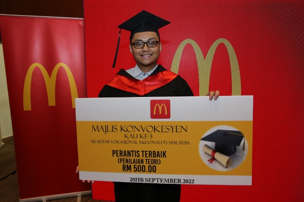 麦当劳,大马麦当劳,McDonald's Malaysia,培训,就业,学徒培训计划,餐饮