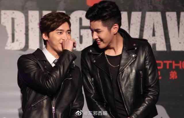 李易峰与吴亦凡曾合作电影《老炮儿》，一起宣传。