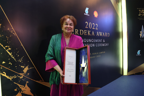 默迪卡奖,杰出贡献,PETRONAS,Shell,2022 Merdeka Award