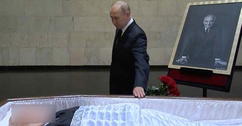 戈尔巴乔夫3日入土为安 普汀灵前献花  不出席葬礼