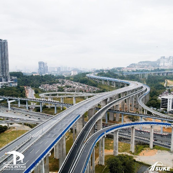 SUKE highway, SUKE大道, SUKE, SUKE opening, Sungai Besi-Ulu Kelang Elevated Expressway
