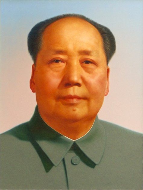 毛泽东官方标准画像。