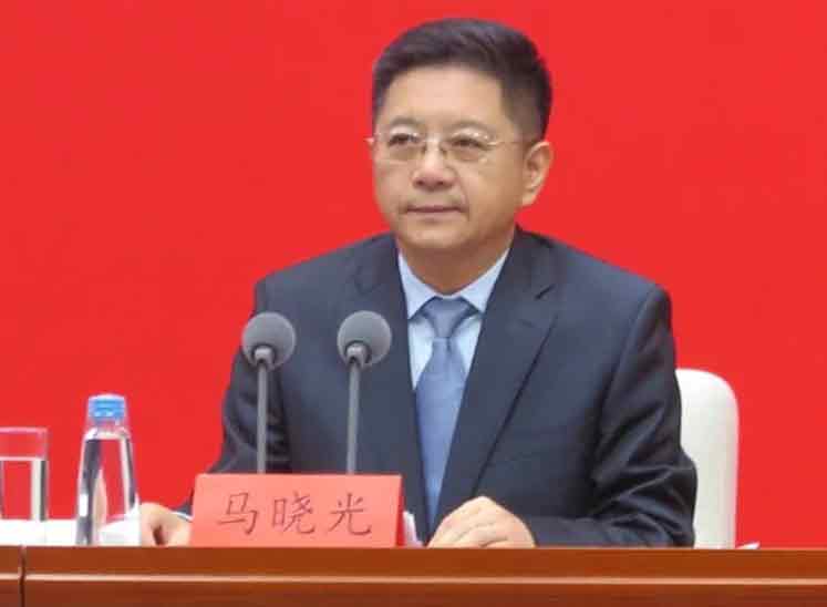 中央台办宣传局局长、新闻发言人马晓光