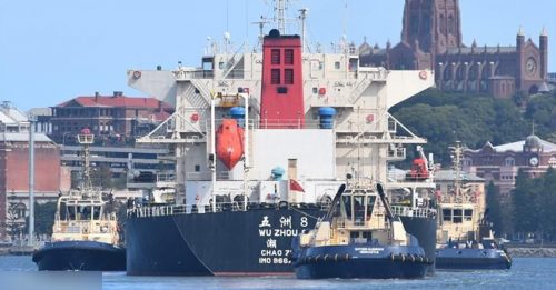 全船食物中毒 中国货船21船员至少12死