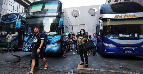 农历新年车票开卖  狮城到怡保票贵三倍