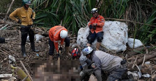委內瑞拉土石流36人罹難 56人失蹤 生還機會渺茫