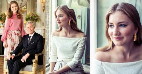 比利时公主21岁生日  进过军校也懂中文