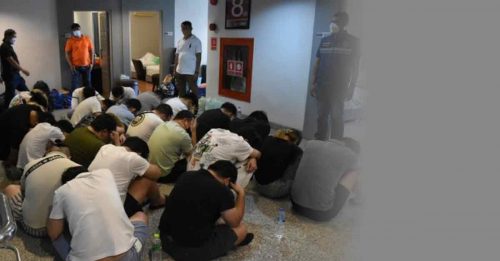 泰警捣毁非法网赌活动  50人被捕  包括大马华裔
