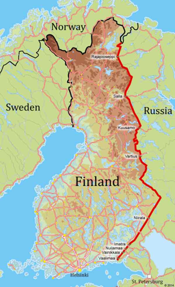 Finland,build wall,Russian-Finnish border