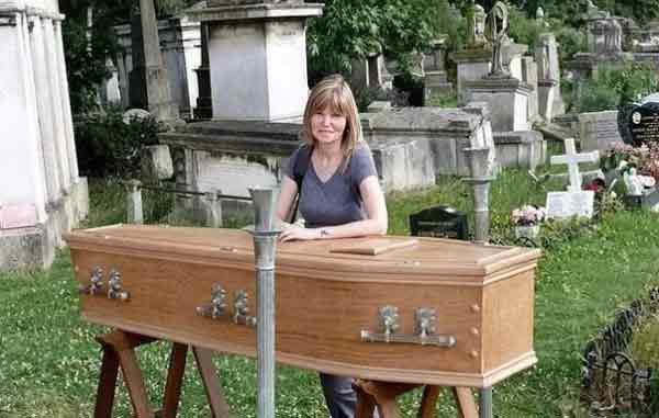 妮经常独自一人前往伦敦不同的大型墓地参观。