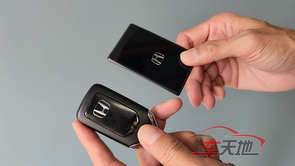 ▲Honda首次为这款新车提供了Key Card智能钥匙卡。