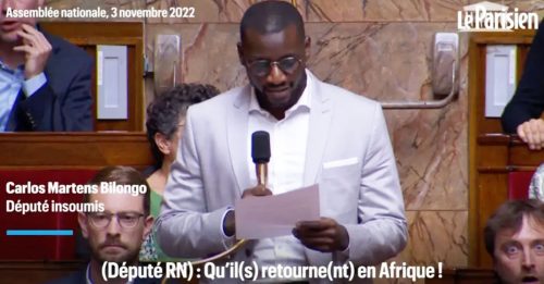 法國黑人議員發言 白人議員：你該回到非洲去