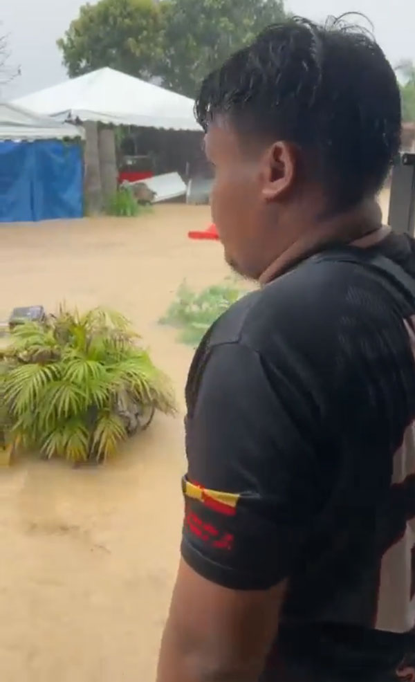 莎阿南逾20住家被淹 居民社媒發文“請來幫幫我”