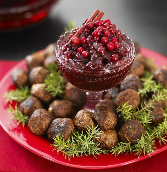 瑞典牛肉丸配搭莓果酱，是很多人喜爱的美食之一。